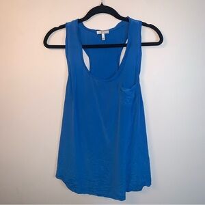 Joie 100% Silk Top Blue Tank